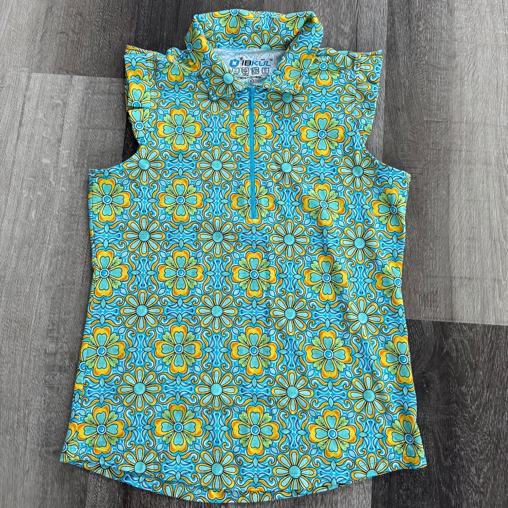 Ibkul women’s sleeveless top size small